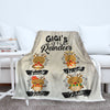 Grandma’s Little Reindeer Personalized Blanket
