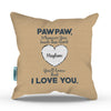 Grandpa Whenever You Touch This Personalized Throw Pillow Cover - 18