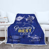 Grandpa's Best Catch Personalized Blanket