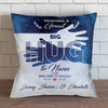 Great Big Hug to Grandma Personalized Throw Pillow Cover - 18