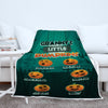 Grandma’s Little Pumpkins Halloween Personalized Blankets