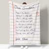 Love Letter - Grandma We Hugged This Personalized Blanket