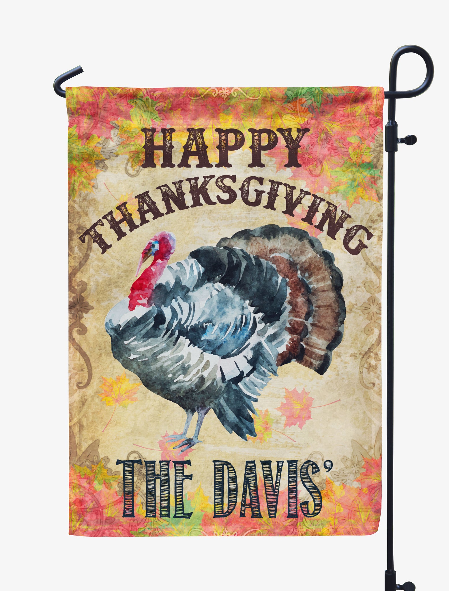 Happy Thanksgiving Flag