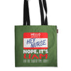 Hey Nurse Personalized Tote Bag - 18