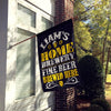 Home Brewery Personalized Flag