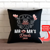 Just Married Personalized Throw Pillow Cover - Style 2 - 18