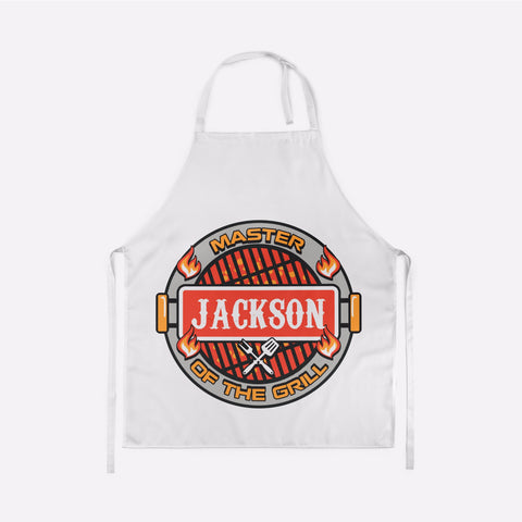 Master of the Grill Personalized Apron