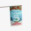 Merry Christmas Personalized Flag