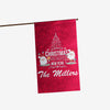 Merry Christmas & Happy New Year Personalized Flag