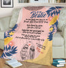 To My Unbiological Sister/Bestie -  Personalized Blanket