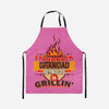 Stand Back Grandpa is Grilling Personalized Apron