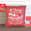 Still Enjoying The Ride Personalized Throw Pillow Cover - 18