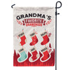 Grandma’s Favorite Grandkids Stocking Personalized Flag