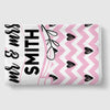 Our First Valentine's As Mr & Mrs Personalized Blanket – Style 2