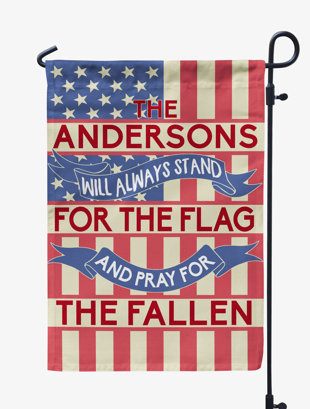 Will Always Stand for the Personalized Flag