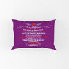 To My Girl Personalized Bed Pillow Cover