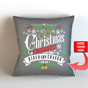 Our First Christmas Engaged Personalized Throw Pillow Cover – 18