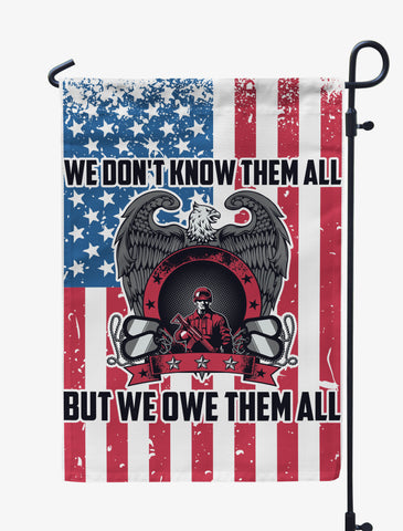 We Don’t Know Them All Flag