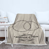 Wedding Vows Personalized Blanket