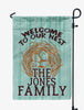 Welcome to Our Nest Personalized Flag