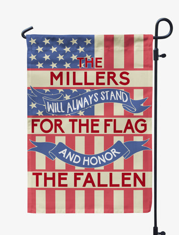 Will Always Stand for the Personalized Flag