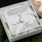 I Love You Mom - Personalized Alluring Beauty Necklace