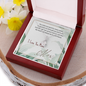 I Love You Mom - Personalized Alluring Beauty Necklace
