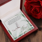 I Love You Mom - Personalized Alluring Beauty Necklace