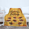 Grandma’s Little Turkeys Personalized Blankets