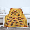 Grandma’s Little Turkeys Personalized Blankets