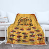 Grandma’s Little Turkeys Personalized Blankets