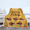 Grandma’s Little Turkeys Personalized Blankets