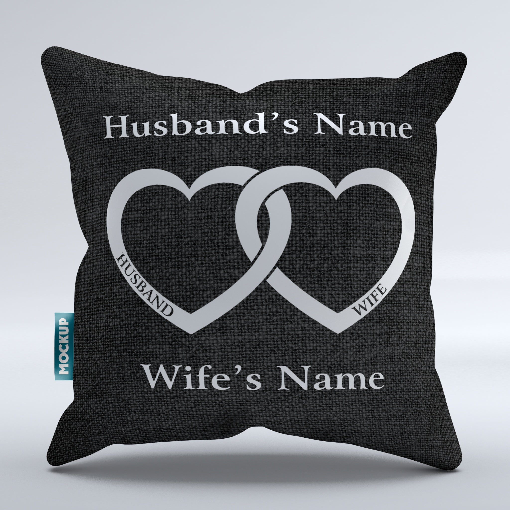 hubby wifey pillow covers
