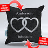 Husband and Wife Personalized Throw Pillow Cover - 18