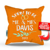 Soon to Be Mr and Mrs Personalized  Throw Pillow Cover - 18
